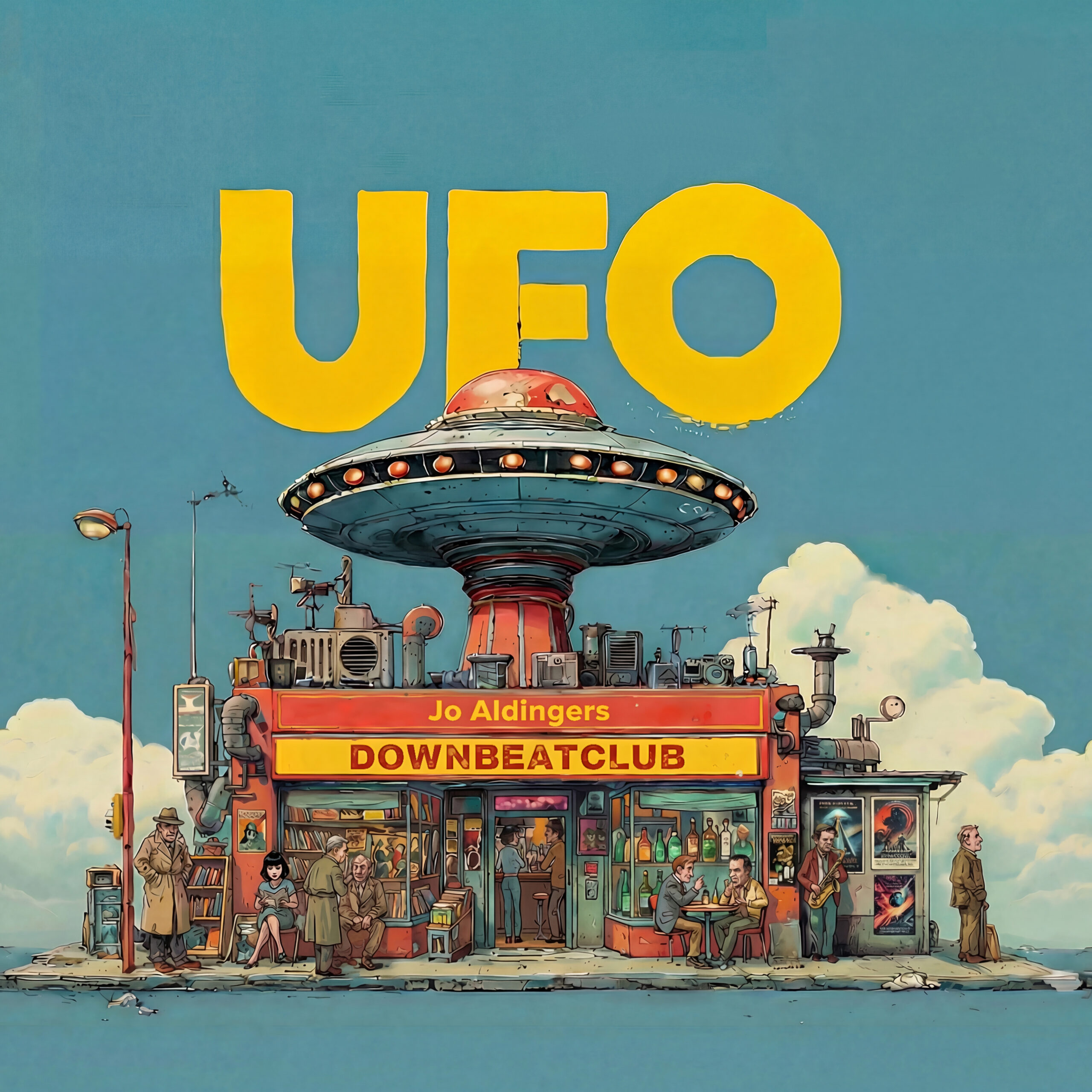 CD UFO - Jo Aldingers Downbeatclub